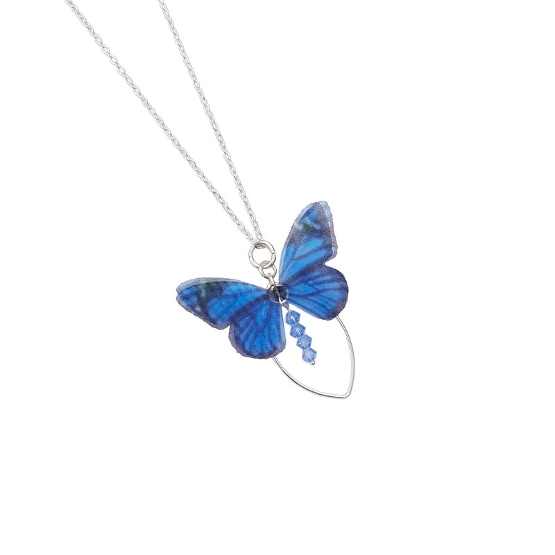 Butterfly Drop Necklace