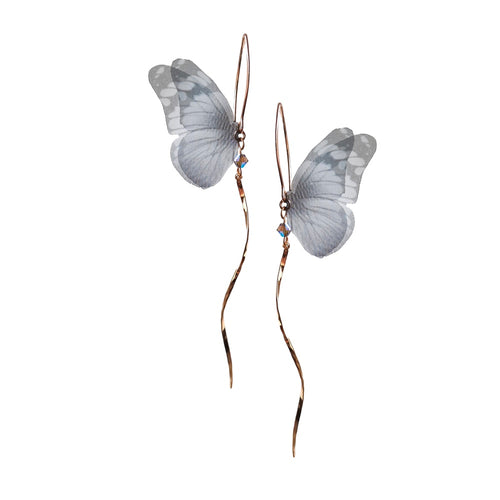 Butterfly Simple Twist Earrings