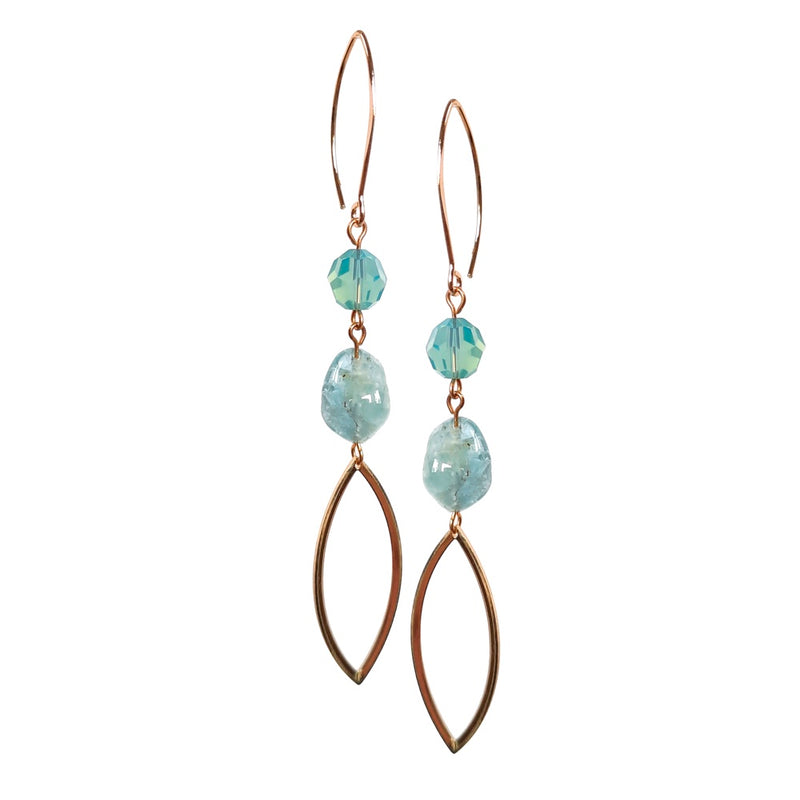 Anastasia Amazonite Earrings