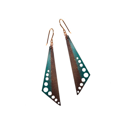 Triangle Earrings.