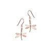 Dragonfly & Crystal Earrings