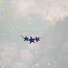 Mini Hematite Star Necklace