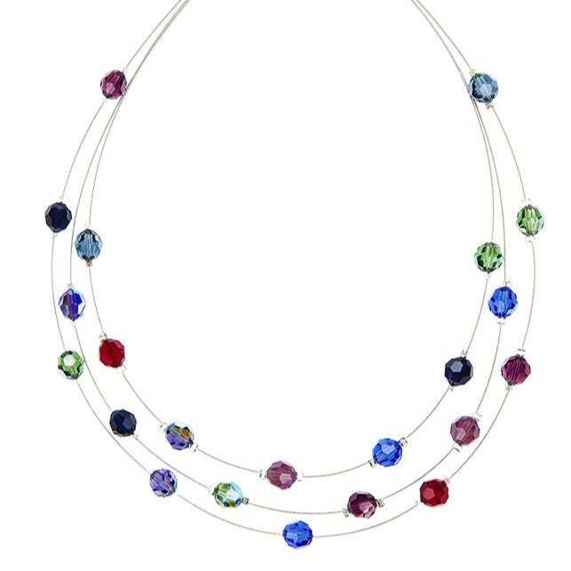 3 Strand Swarovski Crystals
