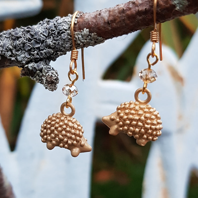 Hedgehog Earrings