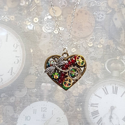 Queen of Hearts Red Steampunk