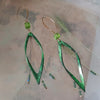 Upcycled Bicycle Inner Tyre Tube Earrings