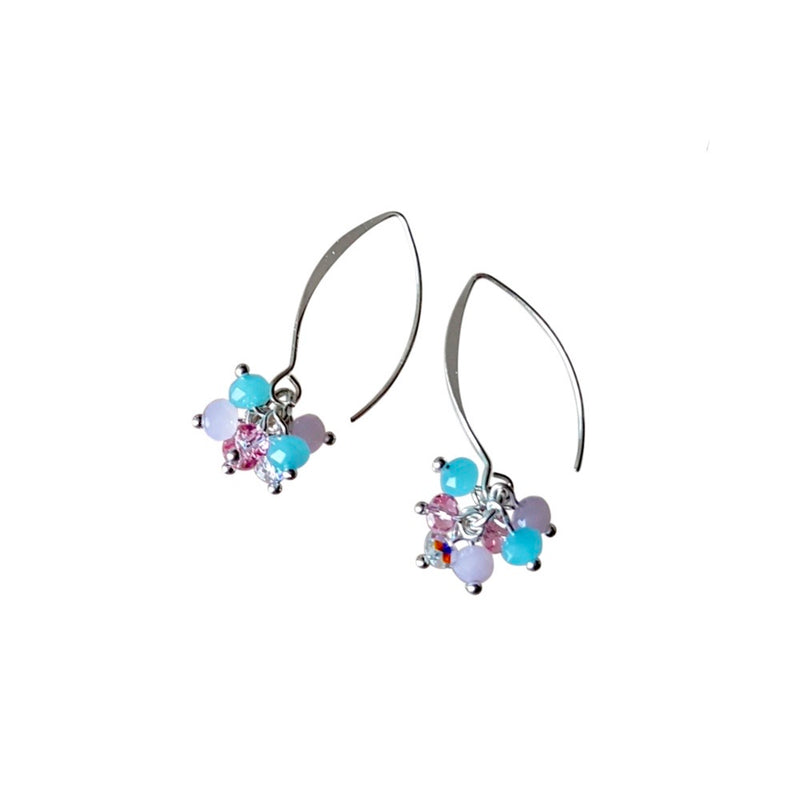 Summer Clusters. Earrings.