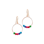 Mini Pop Loop Earrings