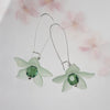 Full Flower Drop Earrings