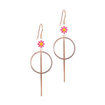 Daisy Pop, Paris Drop Earrings.