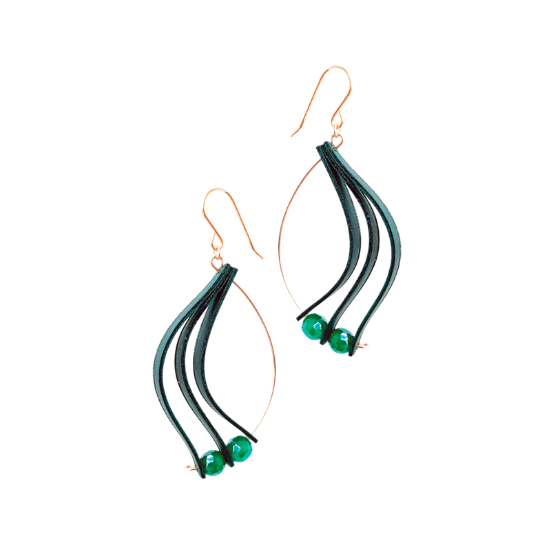 Ripples. Earrings