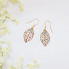 Cherry Leaf Large Earrings