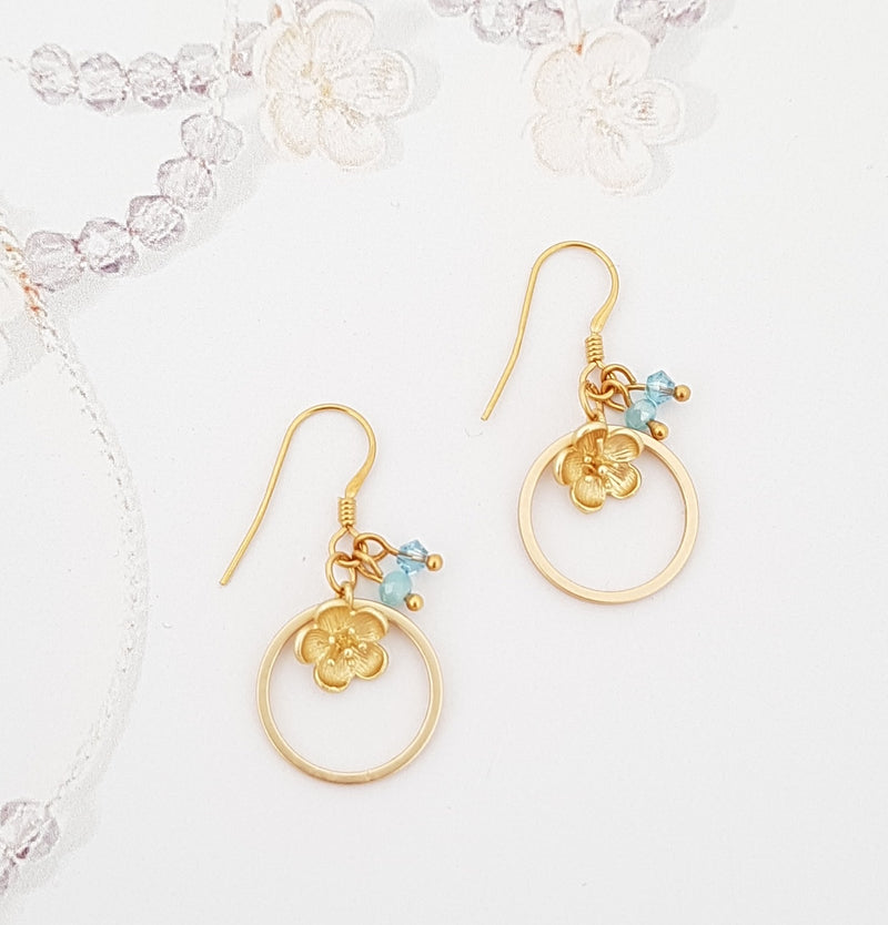 Little Flower Bud Earrings