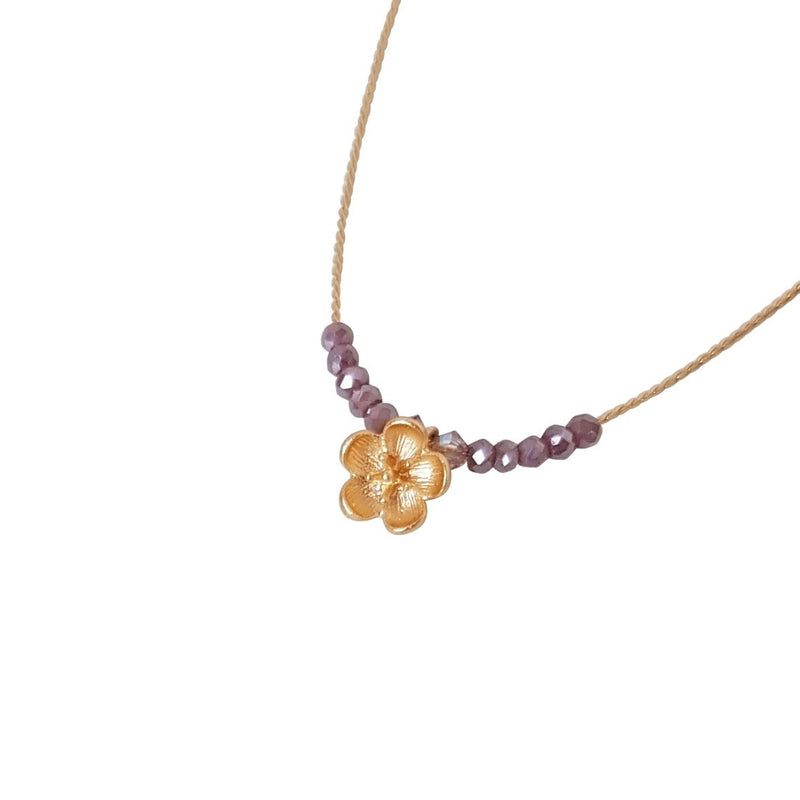 Little Flower Bud Necklace