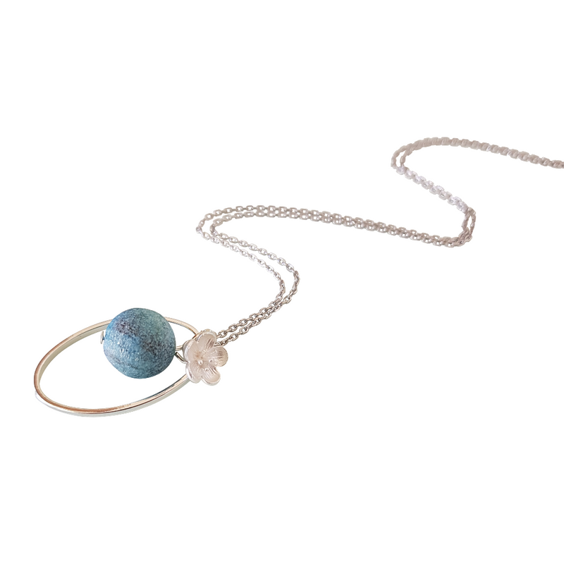 Geode Turquoise Necklace