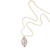 Cherry Leaf Necklace