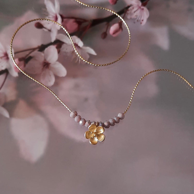 Little Flower Bud Necklace