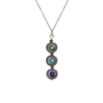 3 Drop Hematite Necklace