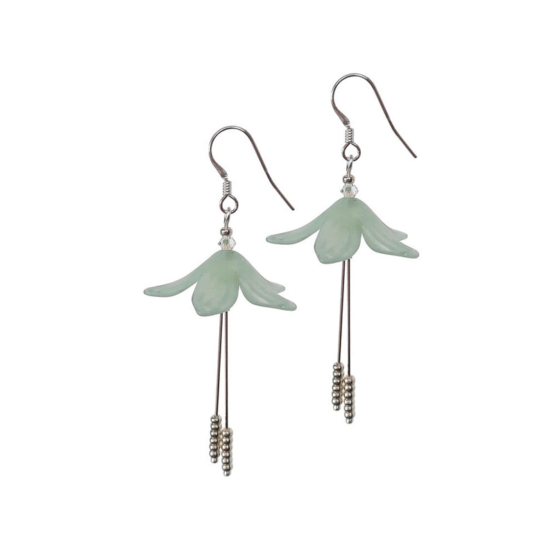 Lily Flower Drop Earrings