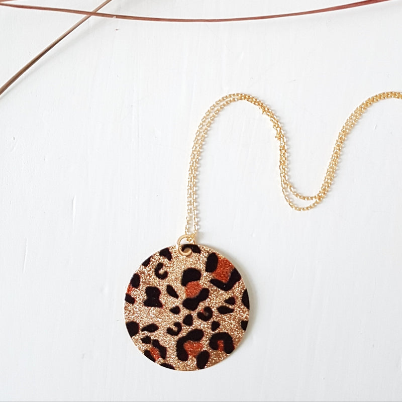 Boho Leopard Necklace