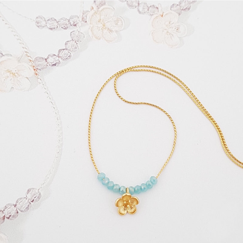 Little Flower Bud Necklace
