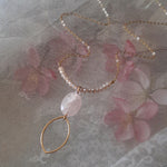 Rose Quartz Gemstone Necklace