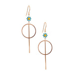 Daisy Pop, Paris Drop Earrings.