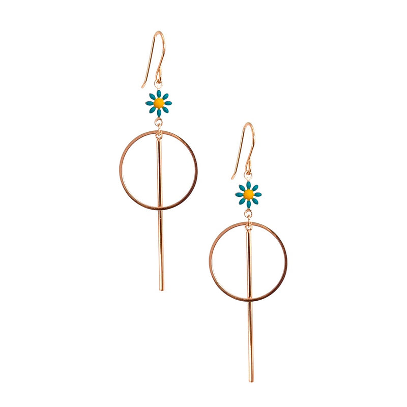 Daisy Pop, Paris Drop Earrings.
