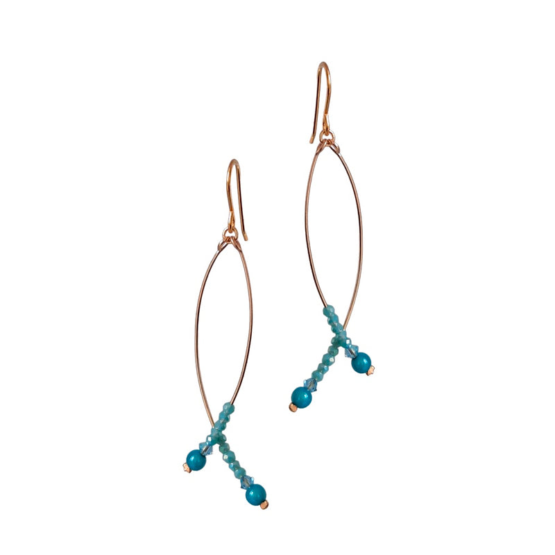 Paris twist Earrings