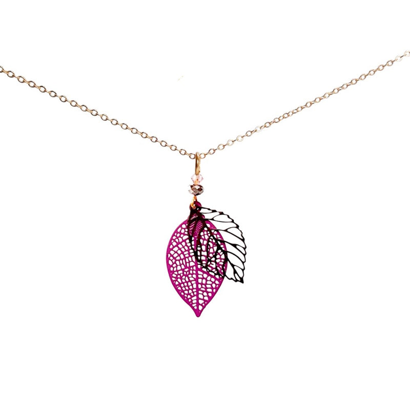 Leafy Leaf Necklace.