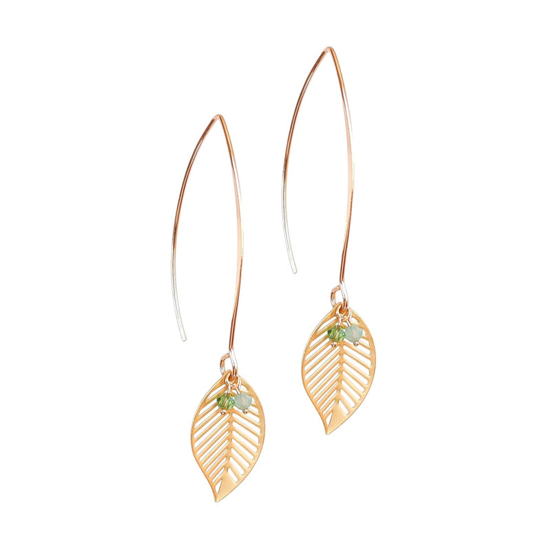 New Leaf Drop Earrings.