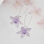 Full Flower Drop Earrings