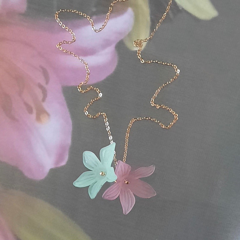 Lily Flower Necklace