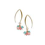 Summer Clusters. Earrings.