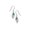 Filigree Small Leaf Earrings
