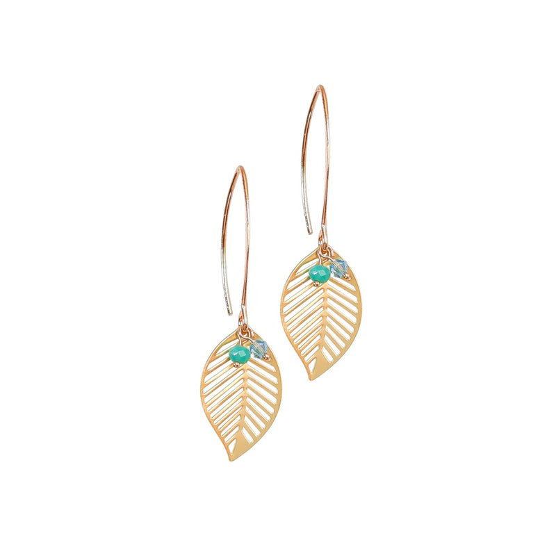 New Leaf Drop Earrings.