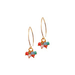 Summer Clusters. Earrings.