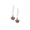 Ginkgo Drop Earrings