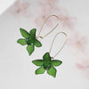 Full Flower Drop Earrings