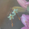 Lily Flower Drop Earrings