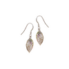Filigree Small Leaf Earrings