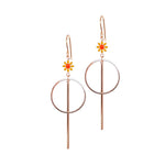 Daisy Pop, Paris Drop Earrings.