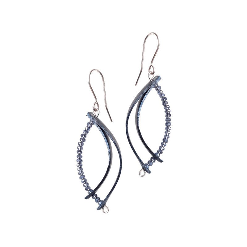 Ripples Mini Glass Bead Earrings