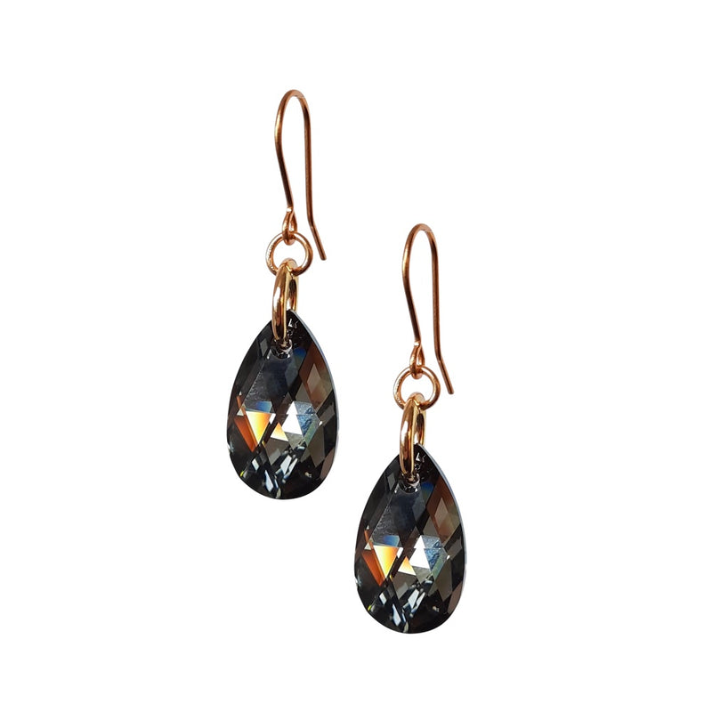 Crystal 22mm Drop Earrings