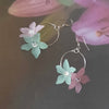 Lily Drop Loop Earrings