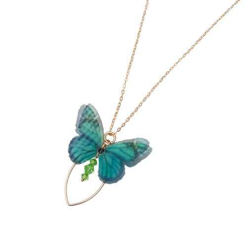 Butterfly Drop Necklace