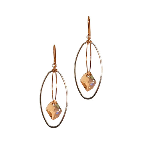 Crystal Crush Orbital Earrings