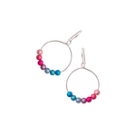 Mini Pop Loop Earrings