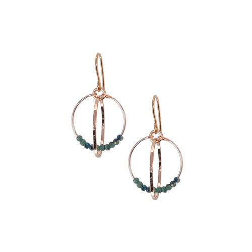 Mini Bead Orbit Earrings