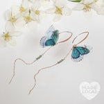 Butterfly Long and Light Earrings